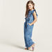 Embroidered Romper with Ruffled Sleeves-Rompers%2C Dungarees and Jumpsuits-thumbnail-1