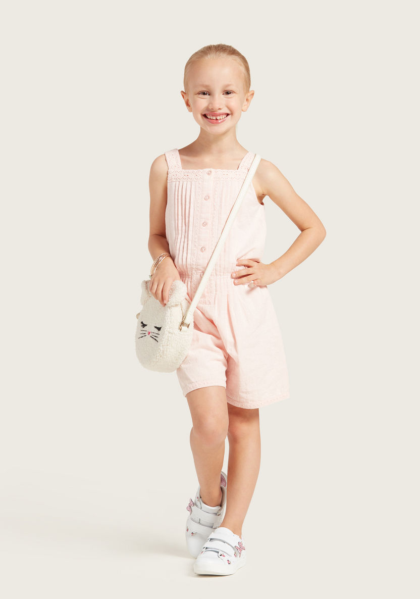 Solid Sleeveless Romper with Square Neck-Rompers%2C Dungarees and Jumpsuits-image-0