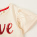 Lee Cooper Sequin Detail T-shirt with Round Neck and Short Sleeves-T Shirts-thumbnail-2