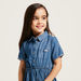 Lee Cooper Collared Dress with Short Sleeves-Dresses%2C Gowns and Frocks-thumbnail-2