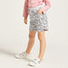 Hello Kitty Graphic Print Shorts with Elasticised Waistband-Shorts-thumbnail-1