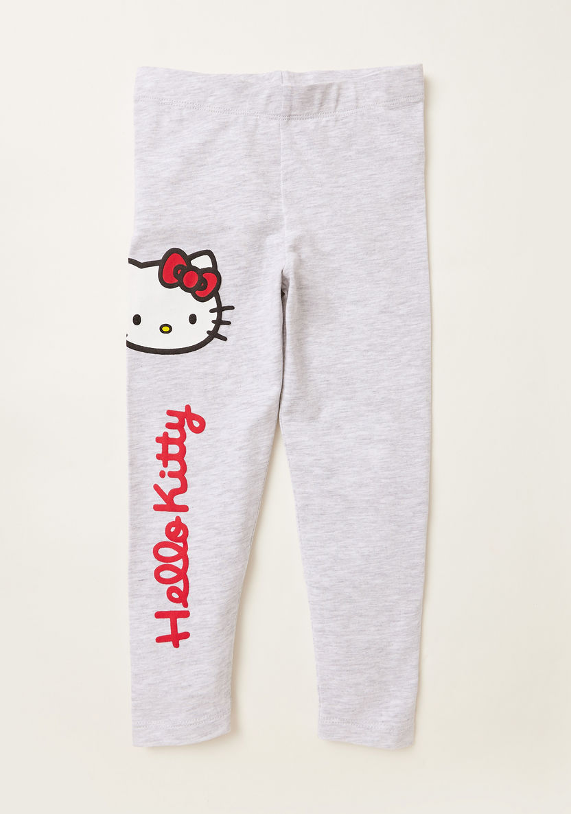 Sanrio Hello Kitty Print Leggings - Set of 2-Leggings-image-2