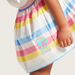 Barbie Striped Skirt with Elasticised Waistband-Skirts-thumbnail-2