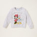 Minnie Mouse Print Pullover and Jog Pants Set-Clothes Sets-thumbnail-1