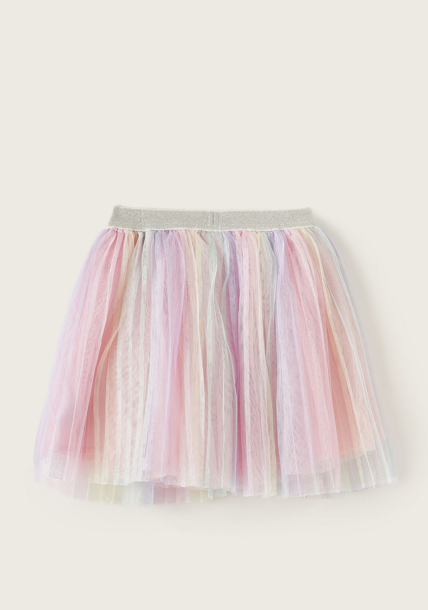 Sanrio Pleated Skirt with Elasticated Waistband-Skirts-image-3