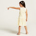 Peanuts Themed Snoopy Print Striped Sleeveless Dress-Dresses%2C Gowns and Frocks-thumbnail-3