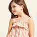 Striped Top with Boat Neck and Spaghetti Straps-Blouses-thumbnail-2