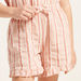 Striped Shorts with Frill and Bow Detail-Shorts-thumbnail-2