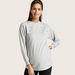 Love Mum Embellished Detail Maternity Sweatshirt with Long Sleeves-Tops-thumbnail-0