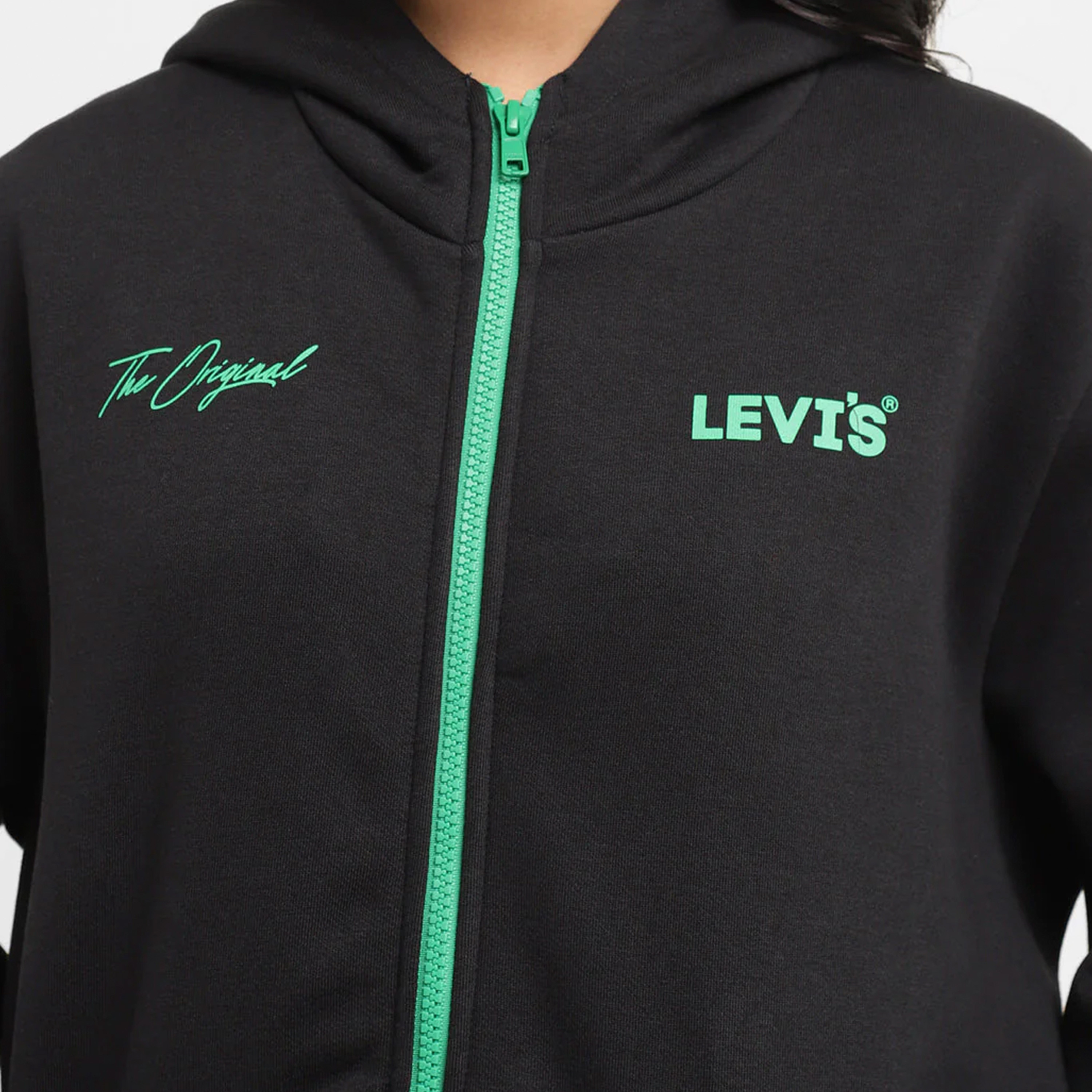 هودي نسائي بوب-أوفر ورقبة مستديرة بأكمام طويلة من ليفايس-women-clothing-hoodiesandsweatshirts-hoodies-image-5