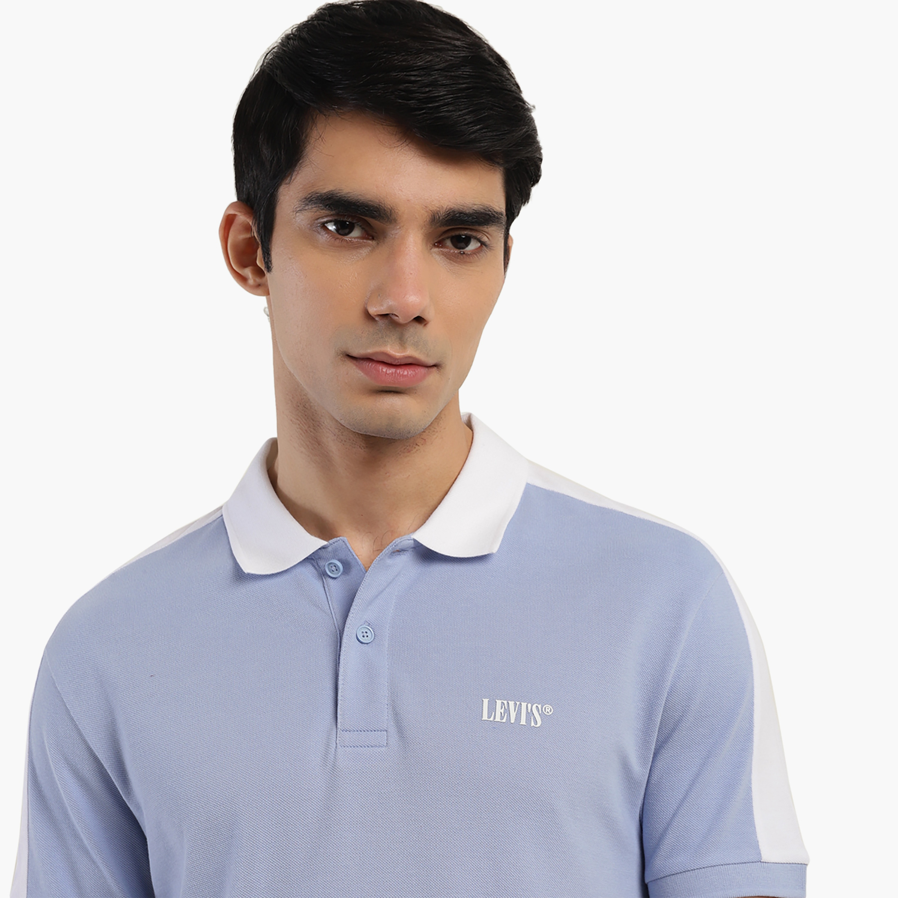 Levi's Plain Collared Short Sleeves Polo T-Shirt-men-clothing-tshirtsandpolos-polos-image-2