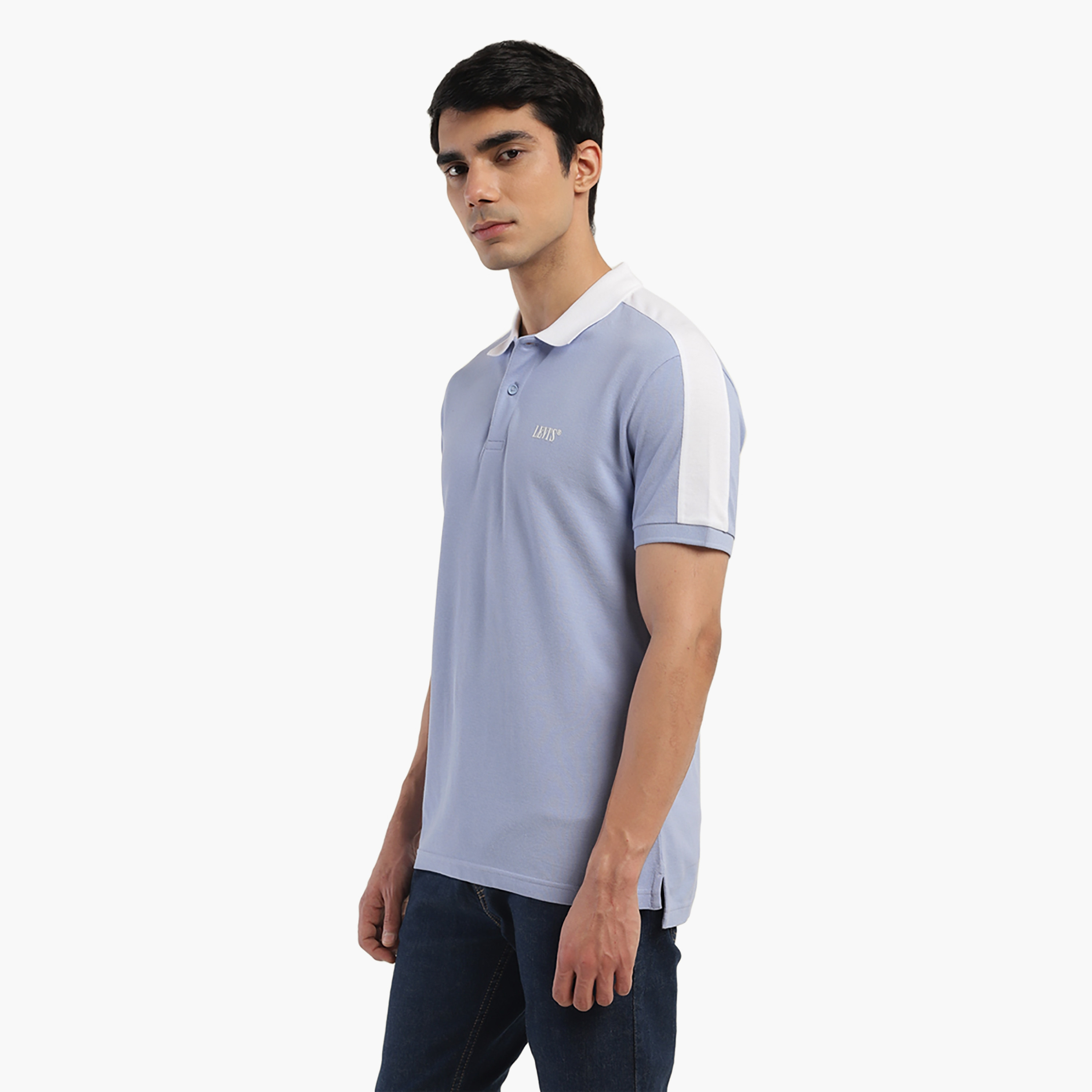 Levi's Plain Collared Short Sleeves Polo T-Shirt-men-clothing-tshirtsandpolos-polos-image-3