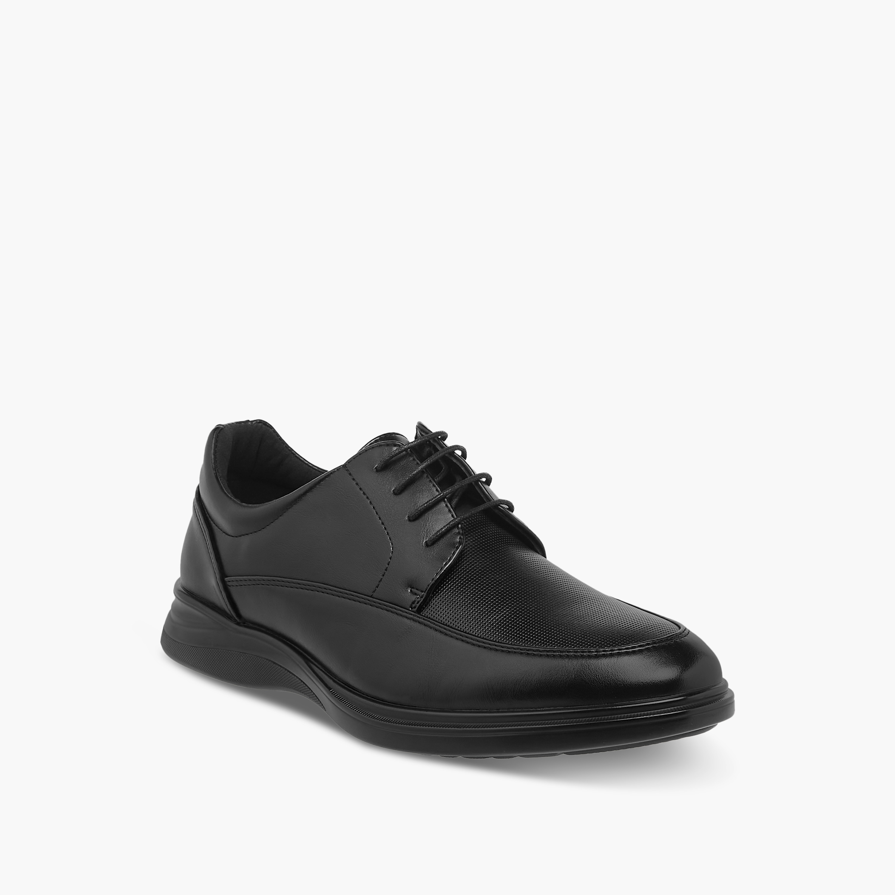 حذاء ديربي برباط إغلاق للرجال من لو كونفورت-men-shoes-formalshoes-image-2