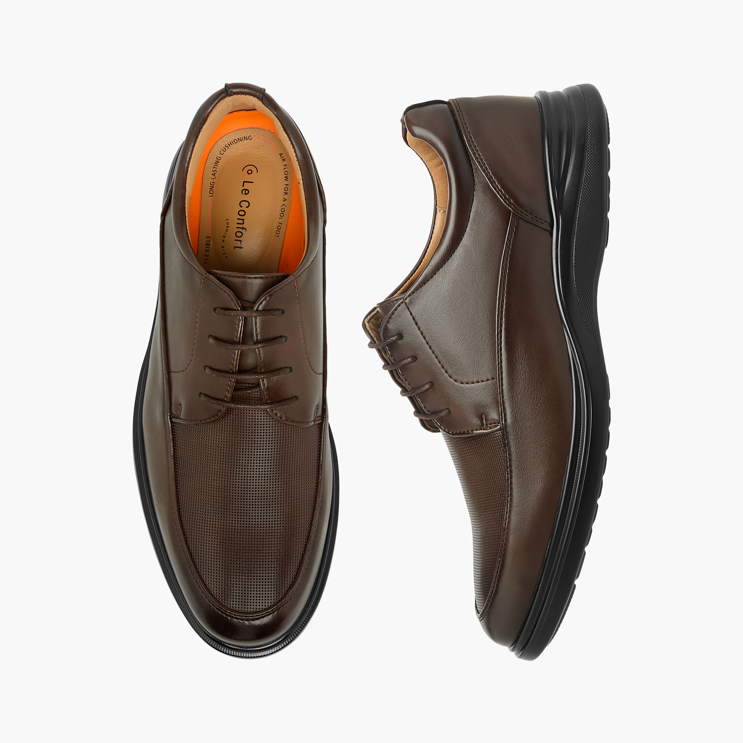 Le Confort Men Lace-Up Derby Shoes-men-shoes-formalshoes-image-1
