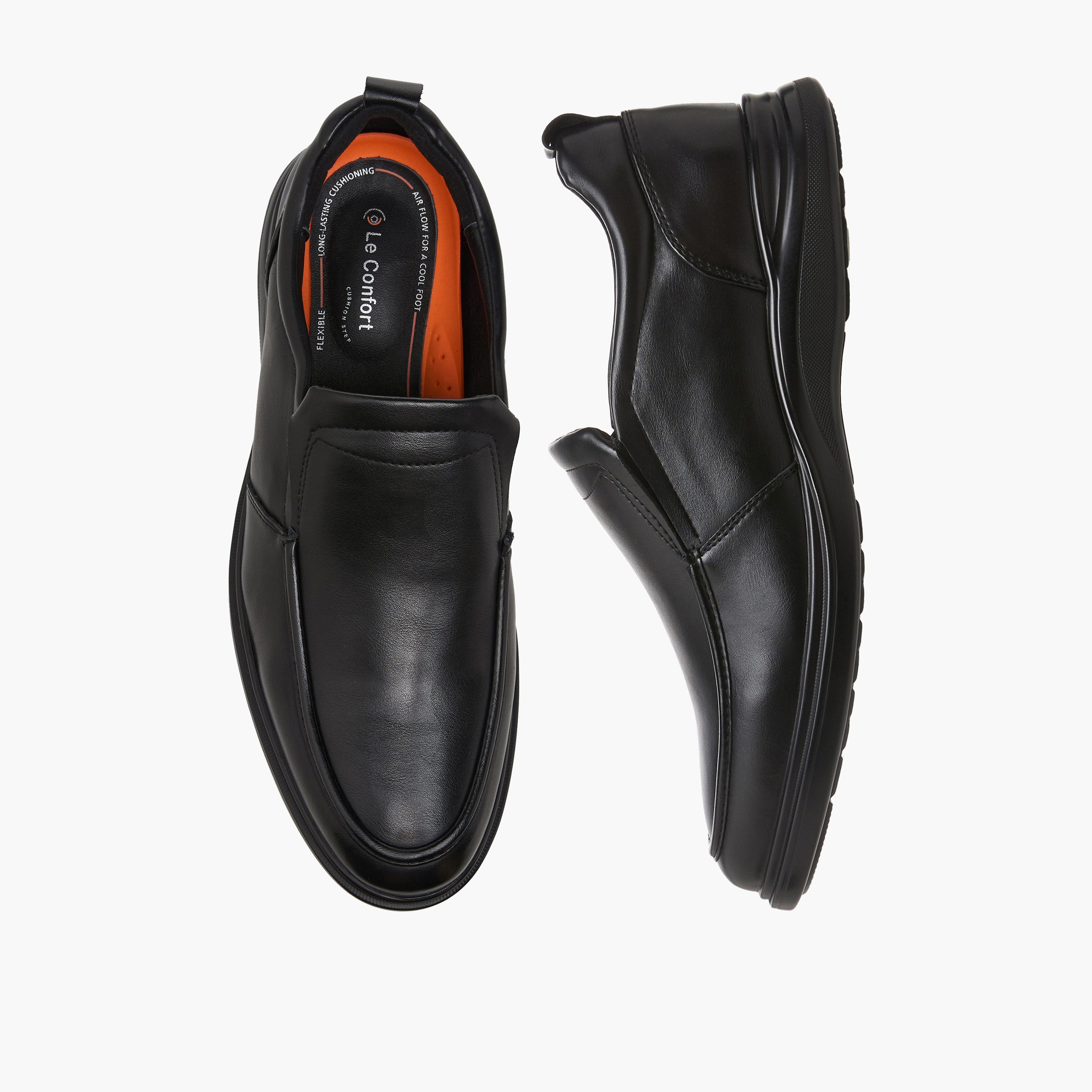 حذاء خفيف سهل الارتداء للرجال من لو كونفورت-men-shoes-loafersandmoccasins-image-1