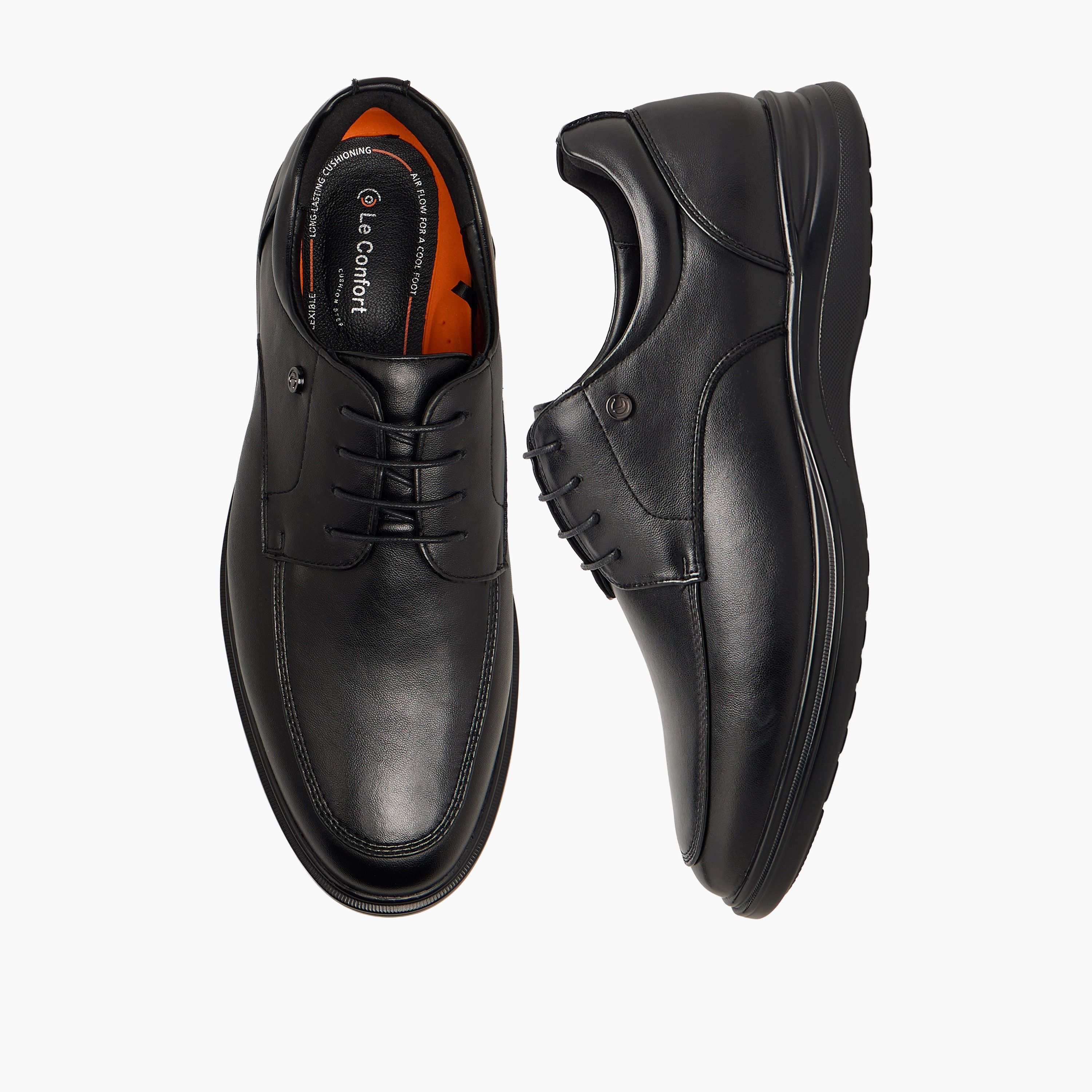 Le Confort Men Lace-Up Derby Shoes-men-shoes-formalshoes-image-1