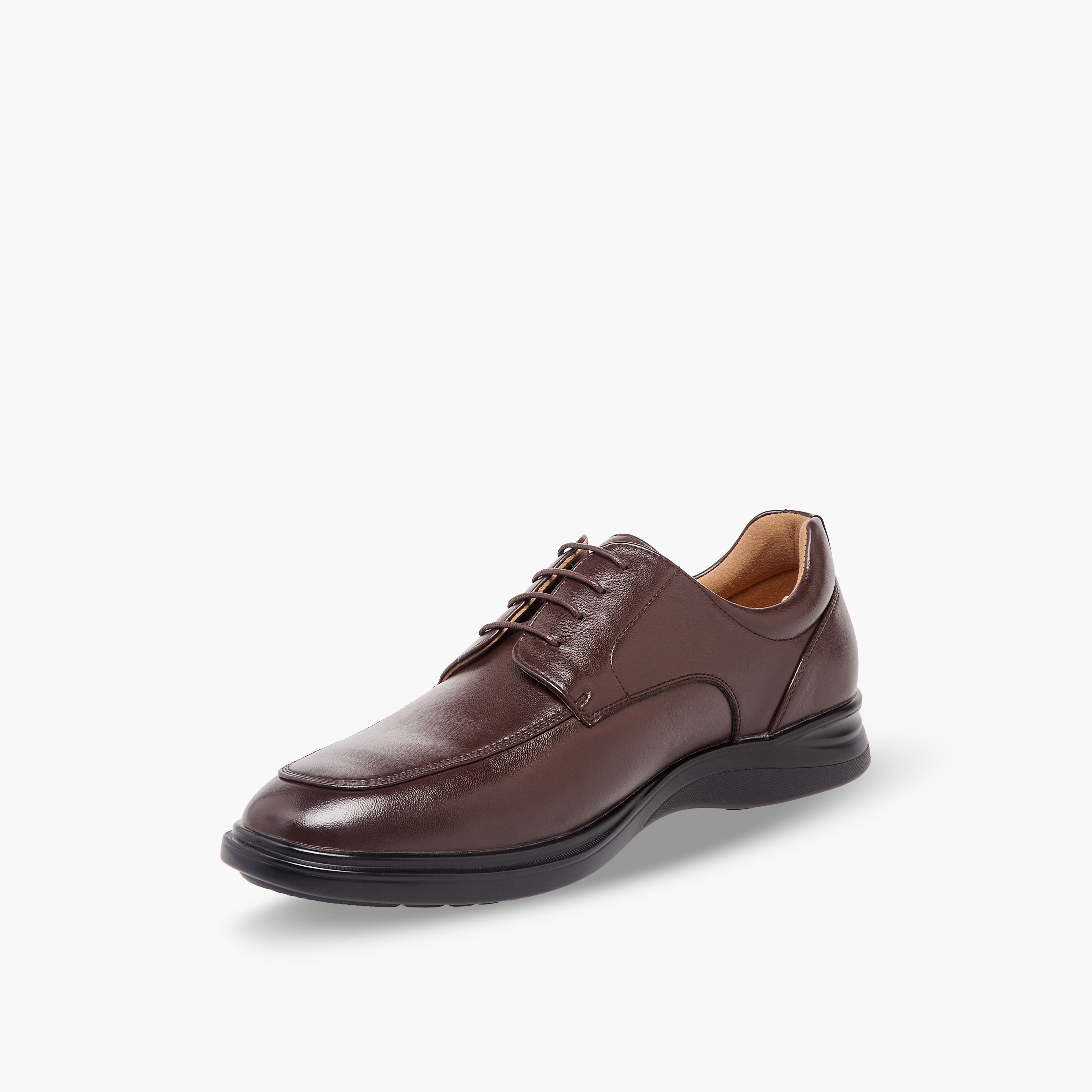 حذاء ديربي برباط إغلاق للرجال من لو كونفورت-men-shoes-formalshoes-image-4
