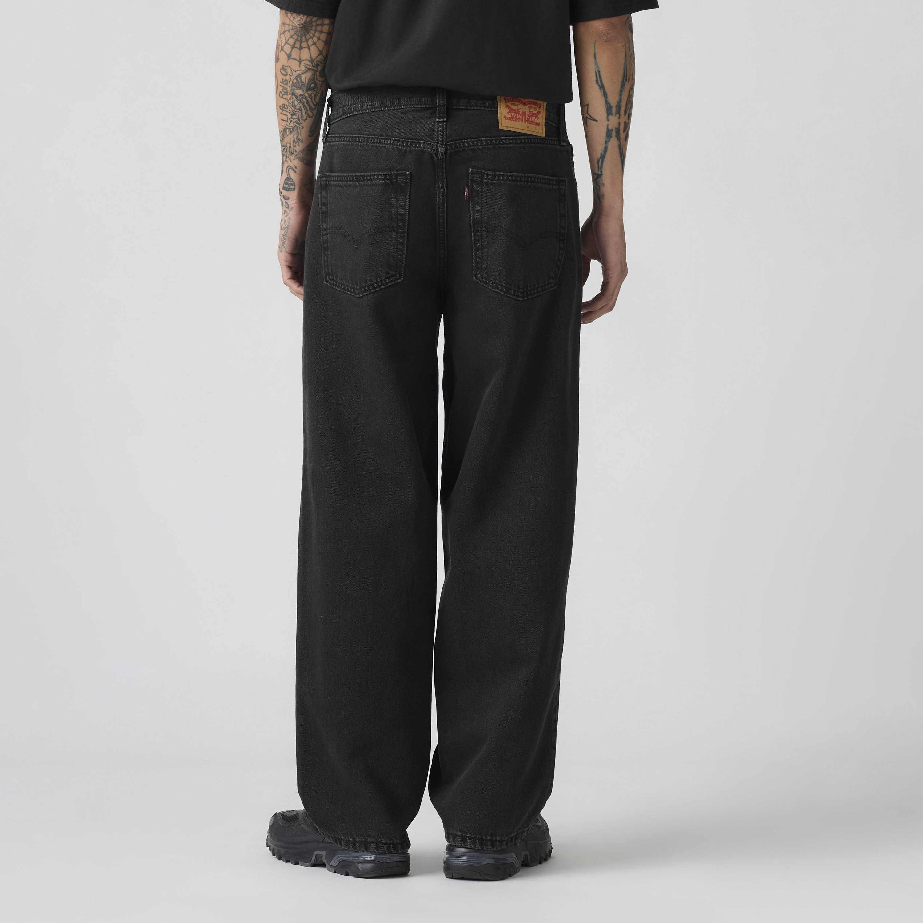 Levi's 578 Straight Fit Black 5-Pocket Men's Jeans Inseam 32-men-clothing-bottoms-jeans-image-4