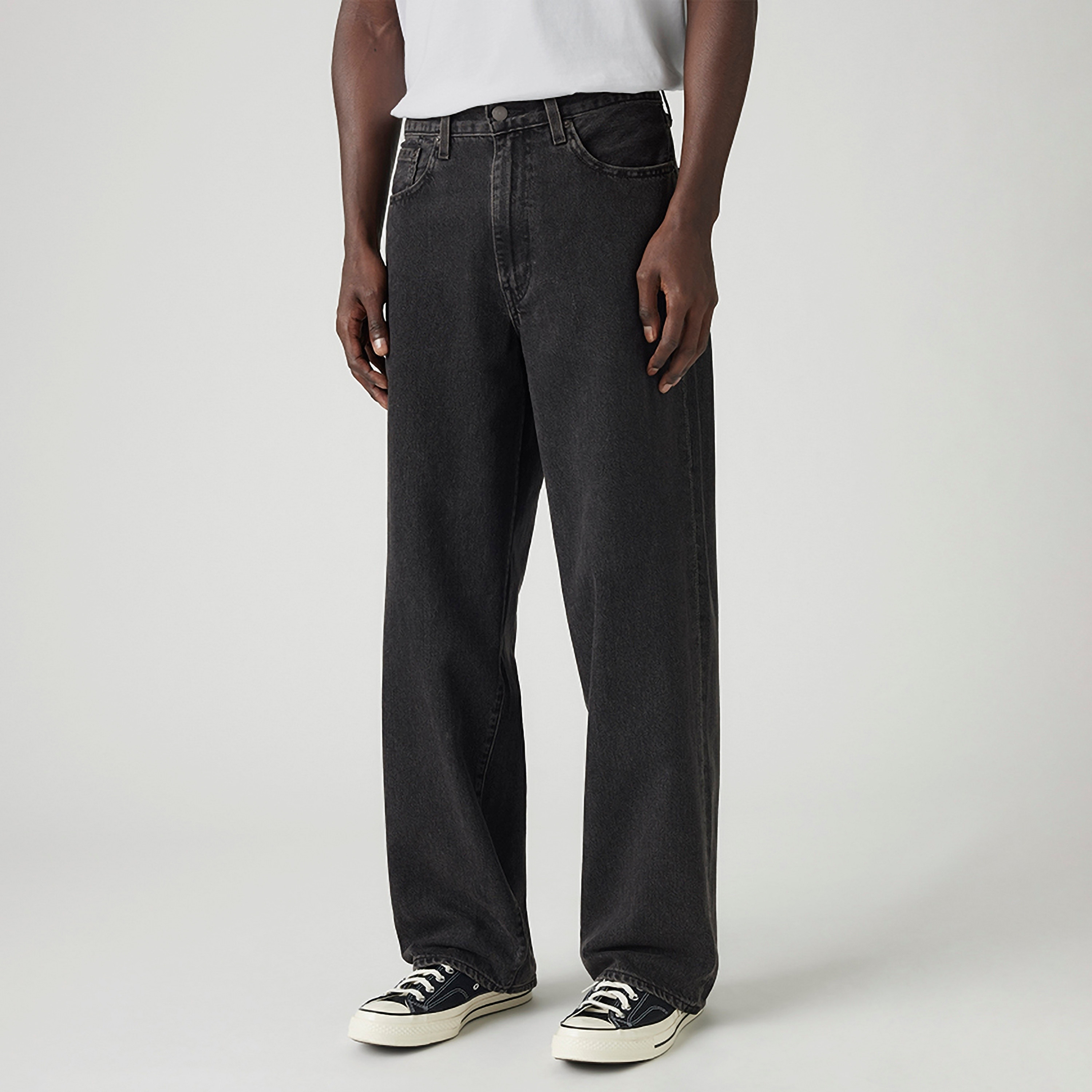 جينز ليفايس 578 مستقيم أسود بخمسة جيوب داخلية 34-men-clothing-bottoms-jeans-image-1
