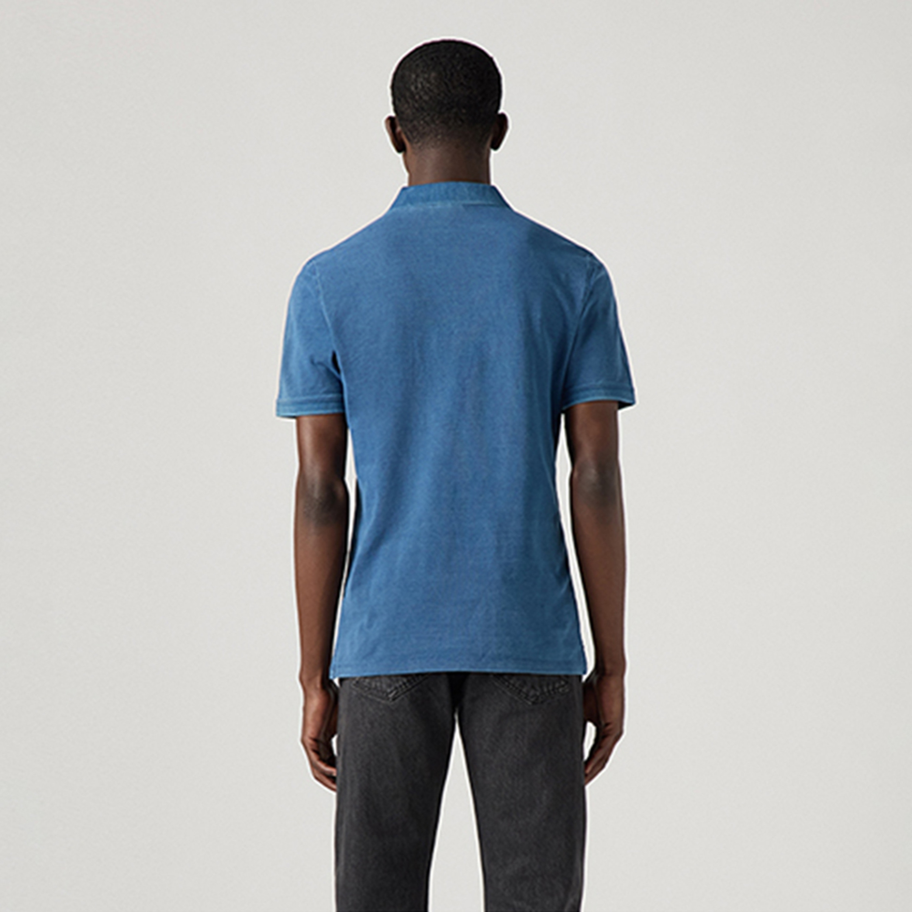 Levi's Plain Collared Short Sleeves Men's Polo T-Shirt-men-clothing-tshirtsandpolos-polos-image-3