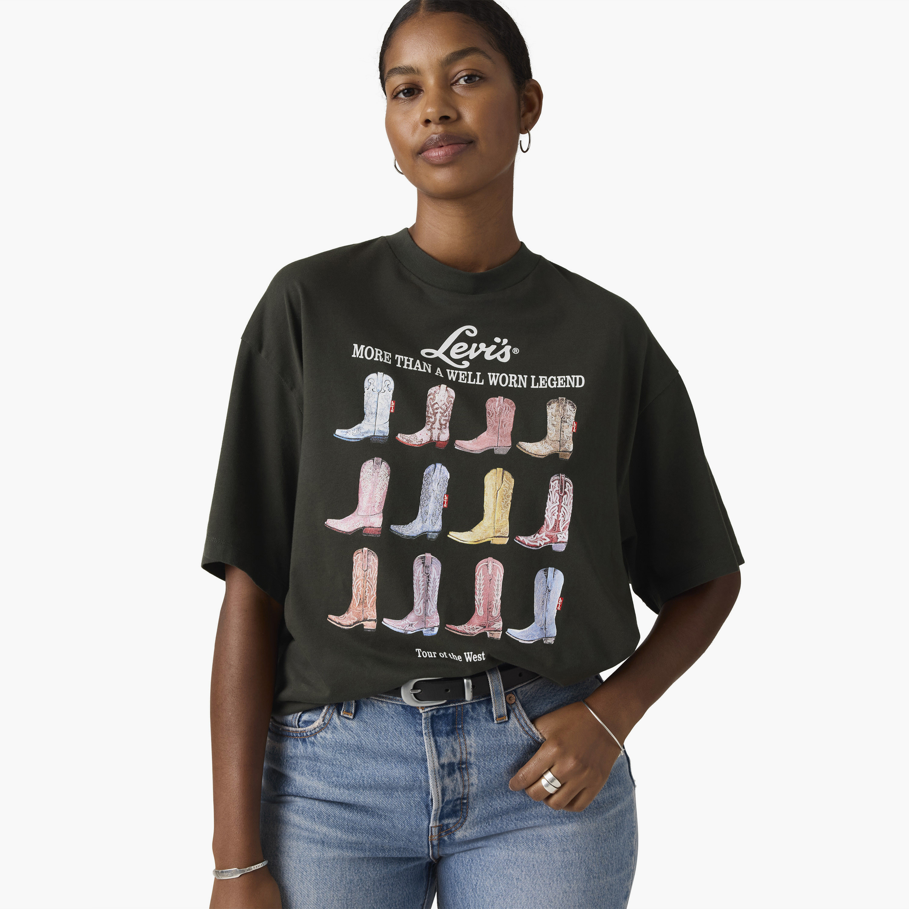 Levi's Graphic Print Crew Neck Short Sleeves Women's T-Shirt-women-clothing-tshirts-image-3