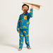 Juniors Printed Long Sleeves Shirt and Pyjama Set-Nightwear-thumbnail-0