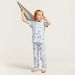 Juniors Graphic-Print Shirt and Full-Length Pyjama Set-Pyjama Sets-thumbnail-0