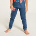 Juniors Football Theme Short Sleeve T-shirt and Pyjamas - Set of 2-Multipacks-thumbnailMobile-3