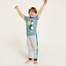 Juniors Graphic Print T-shirt and Pyjama Set-Pyjama Sets-thumbnail-0