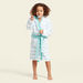 Juniors Striped Bathrobe with Pocket Detail-Towels and Flannels-thumbnail-0