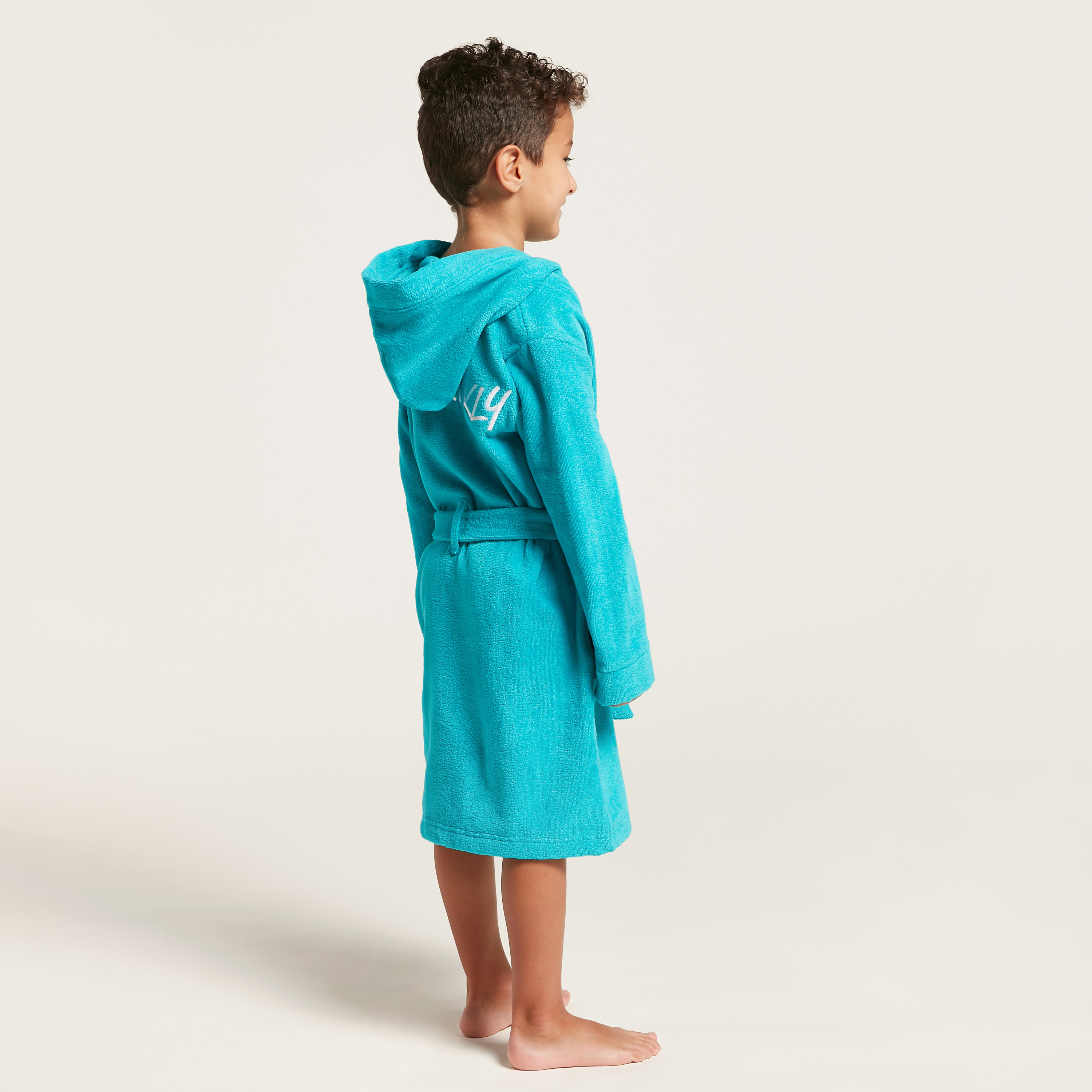 روب حمام بارز الملمس بقبعة وجيوب من جونيورز-baby-bathandcare-towels-image-6