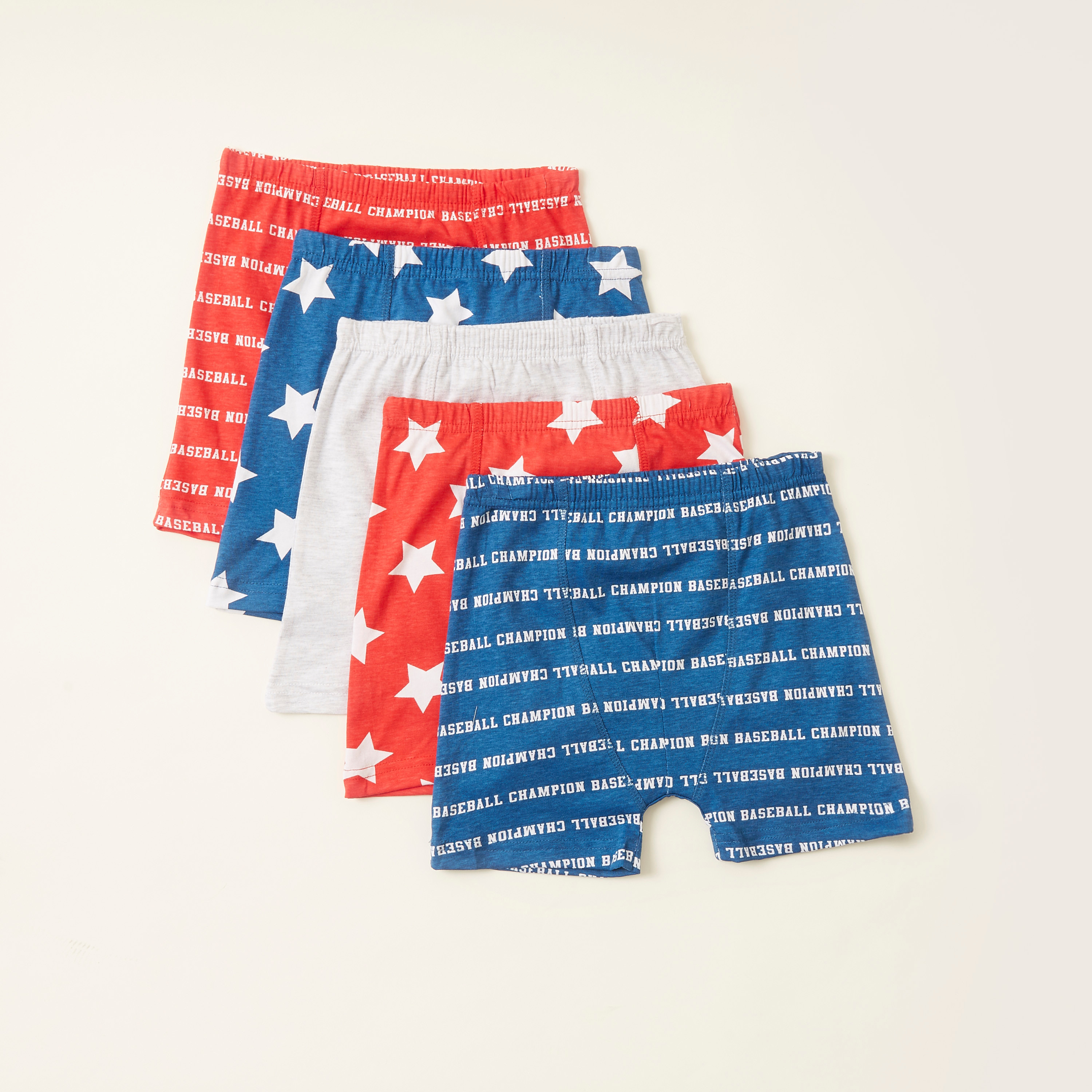 Buy Baby Boys Juniors Assorted Boxers with Elasticated Waistband