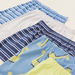Juniors Printed Boxer Briefs with Elasticised Waistband - Set of 5-Boxers and Briefs-thumbnail-1