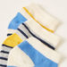 Juniors Striped Ankle Length Socks - Set of 3-Socks-thumbnail-2