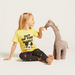 Mickey Mouse Print T-shirt and Full Length Pyjama Set-Nightwear-thumbnail-0