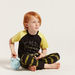 Batman Print Short Sleeves T-shirt and Drawstring Detailed Pyjama Set-Pyjama Sets-thumbnail-0