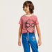 Spider-Man Print Striped Round Neck T-shirt and Joggers-Nightwear-thumbnail-2