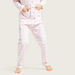 Juniors Checked Long Sleeves Sleepshirt and Pyjama Set-Nightwear-thumbnail-2