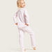 Juniors Checked Long Sleeves Sleepshirt and Pyjama Set-Nightwear-thumbnail-5