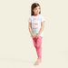 Juniors Printed T-shirt and Full Length Pyjama Set-Nightwear-thumbnail-0