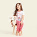 Juniors Printed T-shirt and Full Length Pyjama Set-Nightwear-thumbnail-1