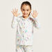Juniors All-Over Print Sleepshirt and Full Length Pyjama Set-Nightwear-thumbnail-2