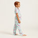 Juniors Flamingo Print Shirt and Full-Length Pyjama Set-Nightwear-thumbnail-4