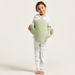 Juniors Striped Short Sleeves Sleepshirt and Pyjama Set-Pyjama Sets-thumbnail-0
