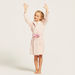 Juniors Textured Bathrobe with Hood and Patch Pockets-Towels and Flannels-thumbnail-1