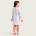Juniors Graphic Print Sleep Dress with Long Sleeves - Set of 2-Nightwear-thumbnail-6