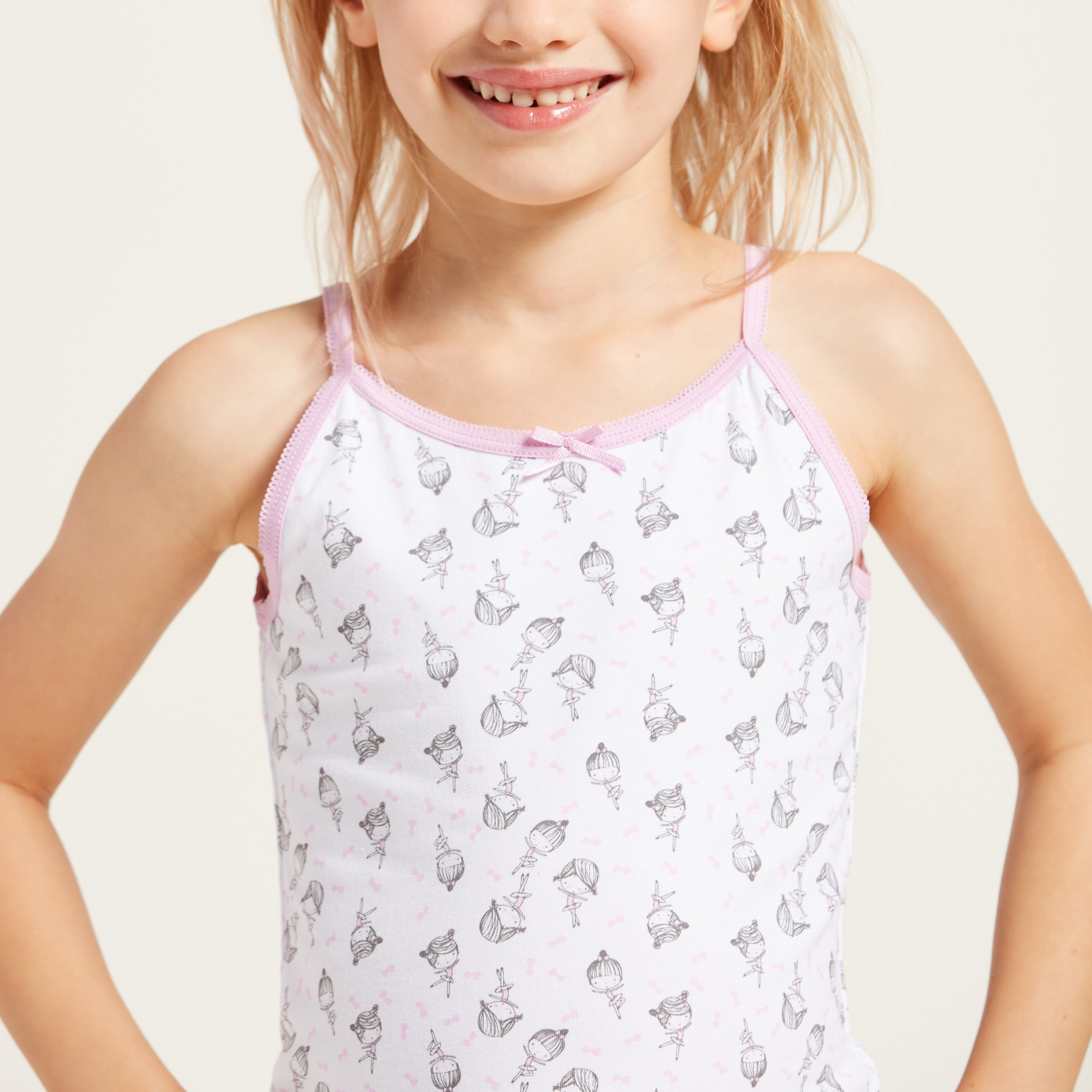 Juniors Assorted Round Neck Vest - Set of 3-girls-accessories-socks-image-4
