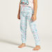 Hello Kitty Print Short Sleeves T-shirt and Pyjama Set-Pyjama Sets-thumbnail-2