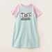 Hello Kitty Graphic Print Sleep Dress with Raglan Sleeves-Pyjama Sets-thumbnail-0