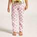 Disney Daisy Duck Print T-shirt and Printed Pyjama Set-Pyjama Sets-thumbnail-3